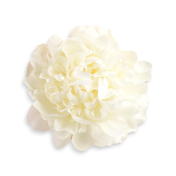 PICK PEONIA WHITE 10 CM LARGA